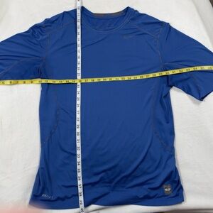Nike Dri-Fit Blue Performance Shirt | Size XL | Modified Sleeves
